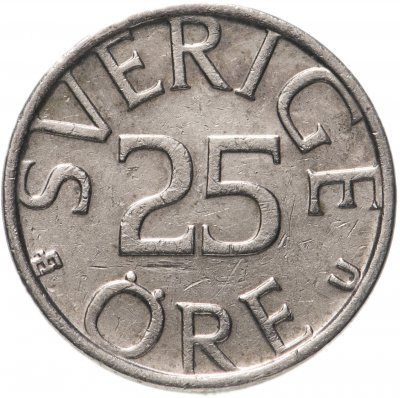 купить Швеция 25 эре (ore) 1976-1984, случайная дата