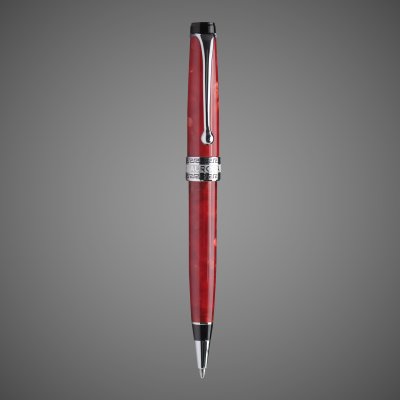 купить Шариковая ручка Aurora Optima Auroloide Red CT стержень: M, цвет чернил: blue, в подарочной коробке, Лаки и смолы: смола, хром, 2026 г.