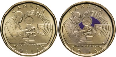 купить Канада набор из 2 монет 1 доллар 2022 "Оскар Питерсон"