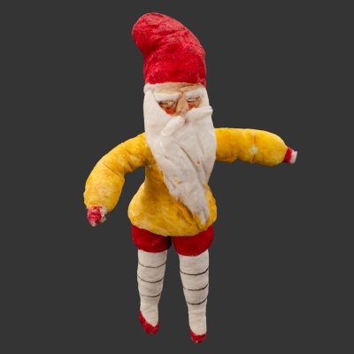 купить Ватная елочная игрушка "Гном", вата, роспись, СССР, 1937-1950 гг.