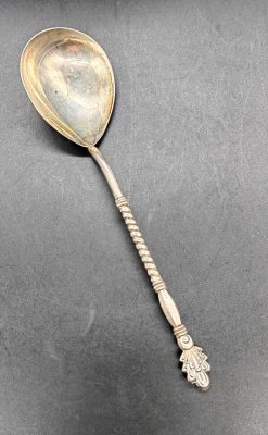 купить Ложка для меда, белый металл, СССР, 1950-1990 гг.