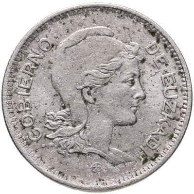 купить Испания, Страна Басков 1 песета 1937