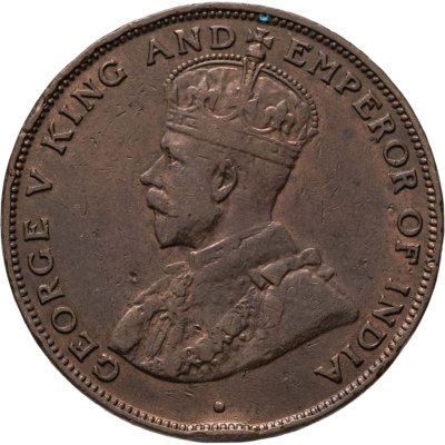 купить Гонконг 1 цент (cent) 1923
