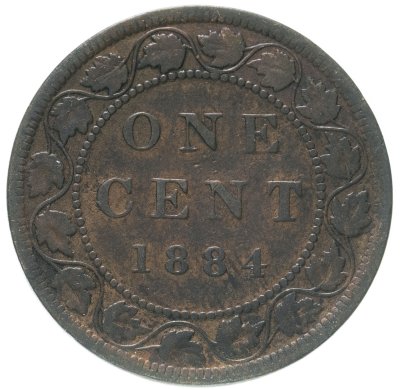 купить Канада 1 цент (cent) 1884