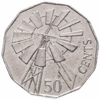 Купить Австралия 50 центов (cents) 2002 Год отдаленных районов Австралии