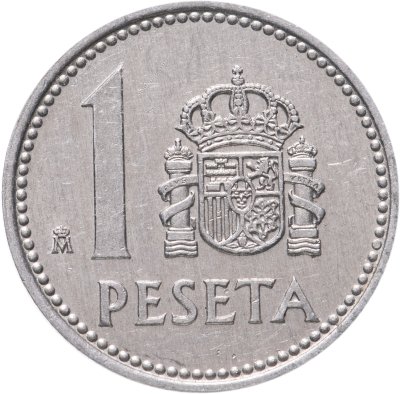 купить Испания 1 песета 1983