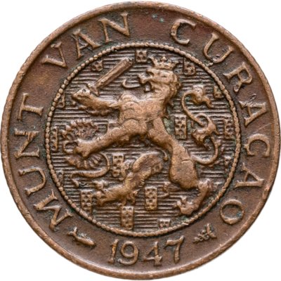купить Кюрасао 1 цент (cent) 1947