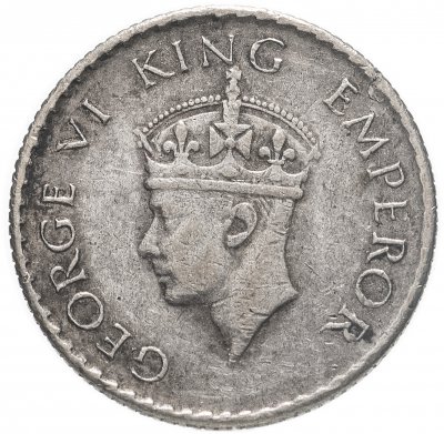 купить Индия (Британская) 1/4 рупии (rupee) 1940