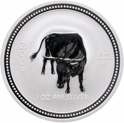 купить Австралия 1 доллар 2007 "Восточный календарь. Год Быка"