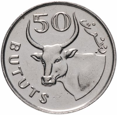 купить Гамбия 50 бутутов (bututs) 1971
