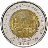 купить Панама 1 бальбоа 2019 "Кафедральный собор Базилика Святой Марии"