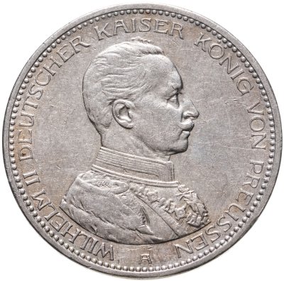 купить Германская Империя, Пруссия 5 марок (mark) 1914 А