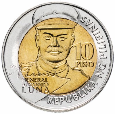 купить Филиппины 10 песо 2016 "150 лет генералу Антонио Луна"