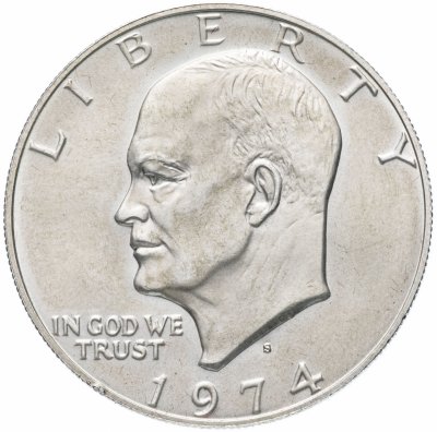 купить США 1 доллар (dollar) 1974 "S" доллар Эйзенхауэра