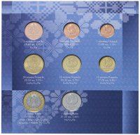 Купить Беларусь 2016 официальный набор из 8 монет 2009 года в буклете