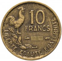 Купить Франция 10 франков 1951 -1957 гг.