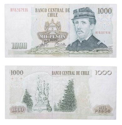 купить Чили 1000 песо 2000