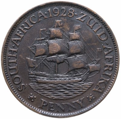 купить Южная Африка 1 пенни (penny) 1928