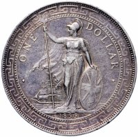 Купить Великобритания (Китай) 1 торговый доллар 1899