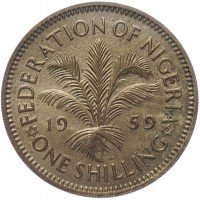Купить Нигерия 1 шиллинг 1959