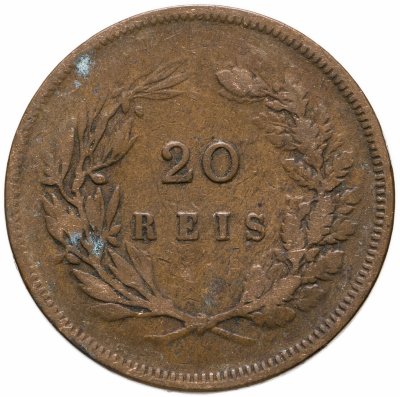 купить Португалия 20 рейс (reis) 1891