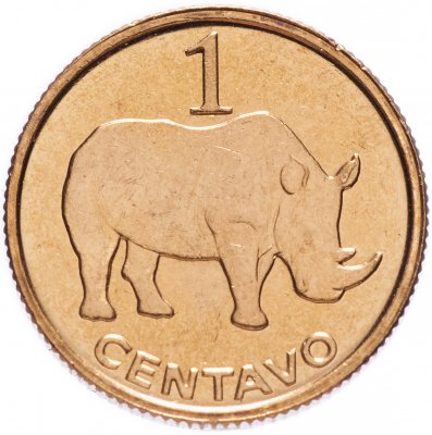 купить Мозамбик 1 сентаво (centavo) 2006 "Носорог"