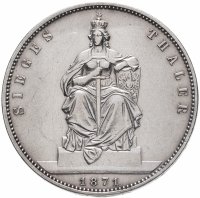 купить Пруссия 1 талер 1871 "Победный талер"