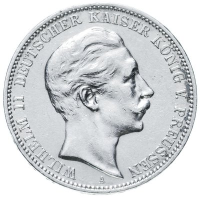 купить Германская империя, Пруссия 3 марки 1909