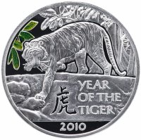 Купить Ниуэ 1 доллар 2009 "Китайский гороскоп: год тигра"