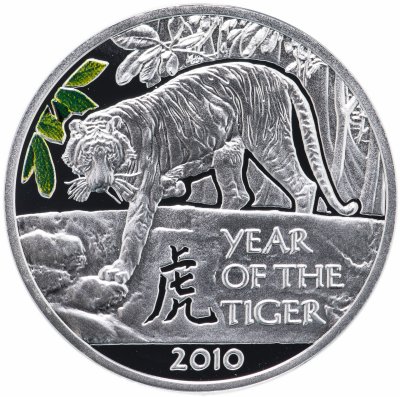 купить Ниуэ 1 доллар 2009 "Китайский гороскоп: год тигра"