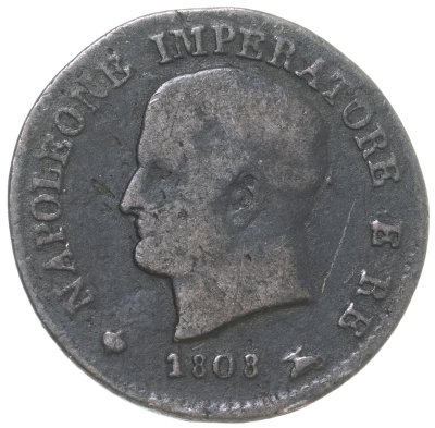 купить Италия 1 чентезимо, 1808 М