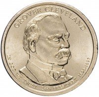купить США 1 доллар 2012 D "24-й президент США - Гровер Кливленд" (второй срок)