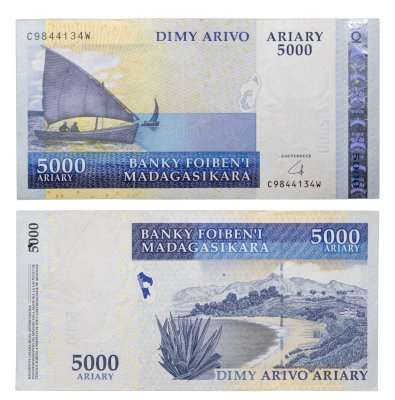 купить Мадагаскар 5000 ариари 2003