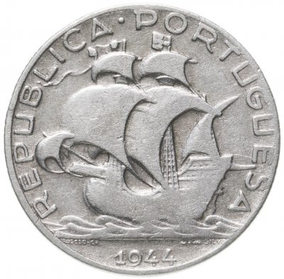 купить Португалия 2,5 эскудо (escudos) 1944