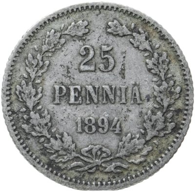 купить 25 пенни (pennia) 1894 L