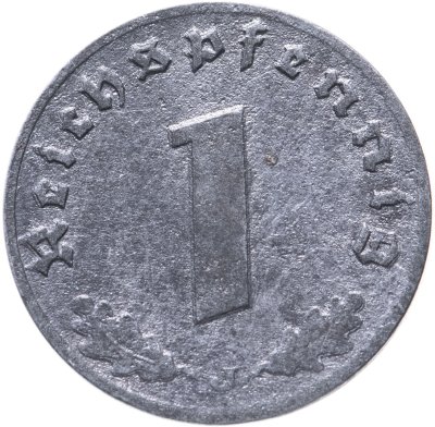 купить Германия 1 рейхспфенниг (reichspfennig) 1940-1944 период Третьего Рейха