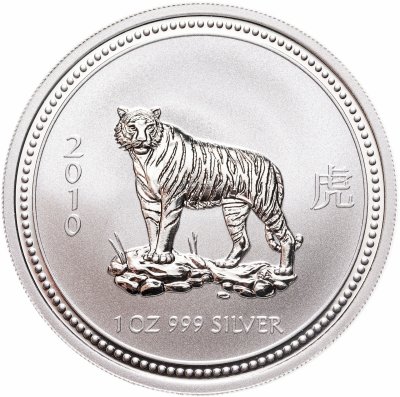 купить Австралия 1 доллар 2007 "Восточный календарь. Год Тигра"