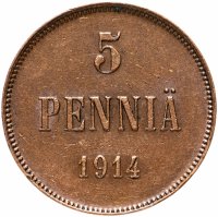 купить 5 пенни (pennia) 1914