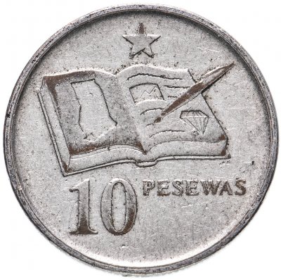 купить Гана 10 песев (pesewas) 2007-2016, случайная дата