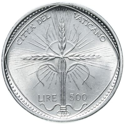 купить Ватикан 500 лир (lire) 1968
