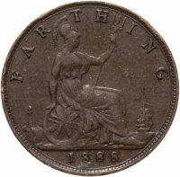 купить Великобритания 1 фартинг (farthing) 1888