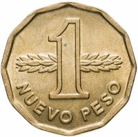 купить Уругвай 1 новый песо (nuevo peso) 1976