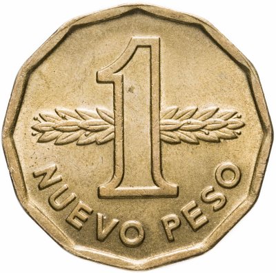 купить Уругвай 1 новый песо (nuevo peso) 1976