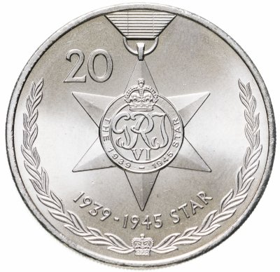 купить Австралия 20 центов (cents) 2017 Легенды АНЗАК - Медали почета. Звезда 1939-1945