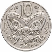 Купить Новая Зеландия 10 центов 1967-1969