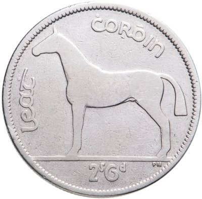 купить Ирландия 1/2 кроны (crown) 1942