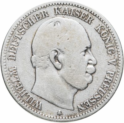 купить Германская Империя, Пруссия 2 марки 1877 А - Берлин