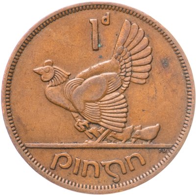 купить Ирландия 1 пенни (penny) 1952
