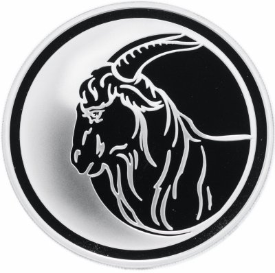 купить 3 рубля 2003 ММД Proof коза