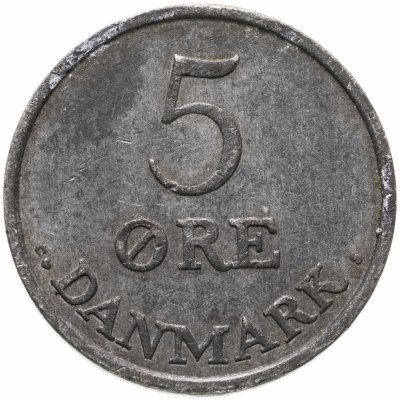 купить Дания 5 эре (ore) 1950-1964, случайная дата